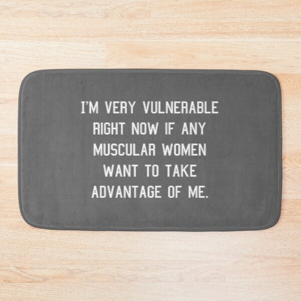 Item preview, I'm Very Vulnerable Right Now Shirt designed and sold by CoolGuyStuffs.