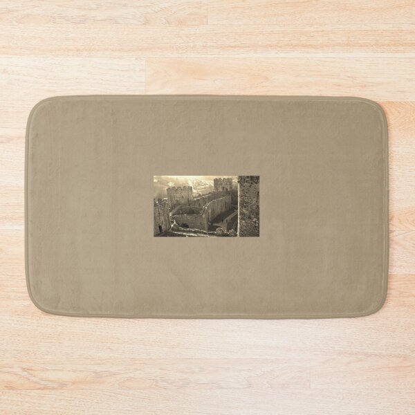 Item preview, CONWY CASTLE FORTRESS NORTH WALES IN SEPIA designed and sold by Richard Brookes Photography.