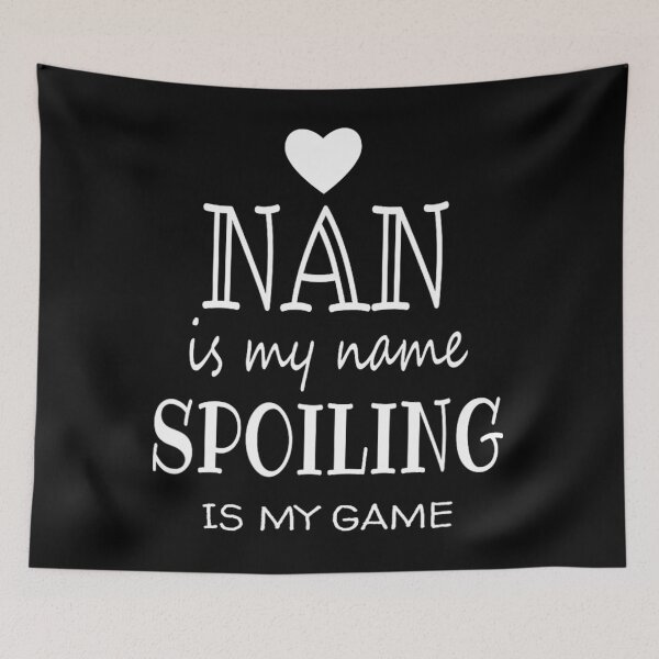 Item preview, Nan Is My Name Funny Graphic 	 for Nan Gran	 designed and sold by mrtrvierar.