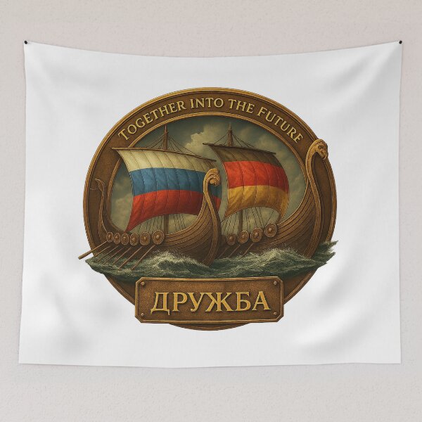 Item preview, Viking Brotherhood – Дружба emblem designed and sold by DesignDorf.