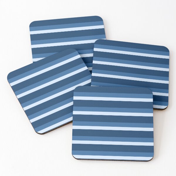 Item preview, Gorgeous blue stripes designed and sold by RishabhArts1.