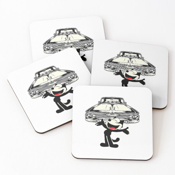 Item preview, Felix Cat Cartoon Giant Lowrider Car Club Design Mashup 		 designed and sold by yalazaleshier.