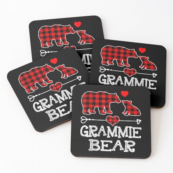 Item preview, Grammie Bear Christmas Pajama Red Plaid Buffalo Family 	 		 designed and sold by massaptaraar.