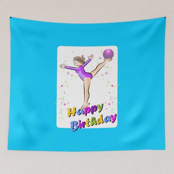 Item preview, Happy birthday for the beautiful team gymnast designed and sold by DibuHumor.