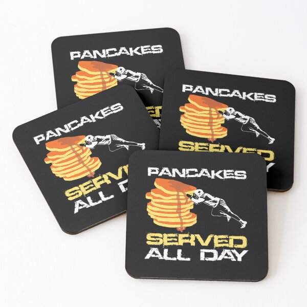 Item preview, Pancakes Served All Day Fun Lineman Football Christmas 	 		 designed and sold by uibosnacep.