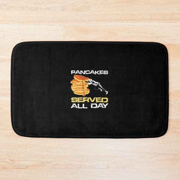 Item preview, Pancakes Served All Day Fun Lineman Football Christmas 	 		 designed and sold by uibosnacep.