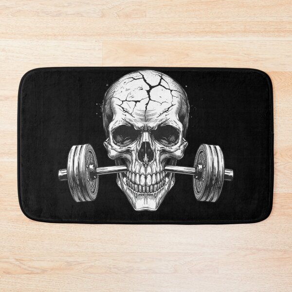 Item preview, Iron Skull – Hardcore Gym Shirt designed and sold by Maciek0.