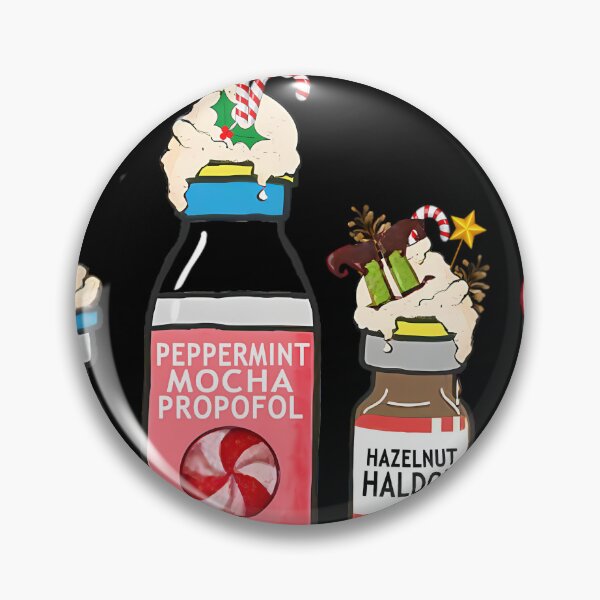 Item preview, Peppermint Mocha Propofol Cute Christmas Nurse ER ED ICU RN 		 designed and sold by rikahssenanis.