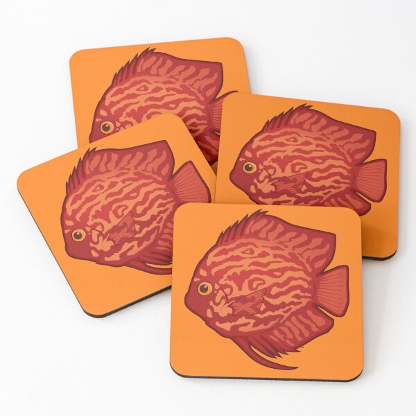 Item preview, Checkerboard Halloween Discus Fish designed and sold by Zoeycoco2581.