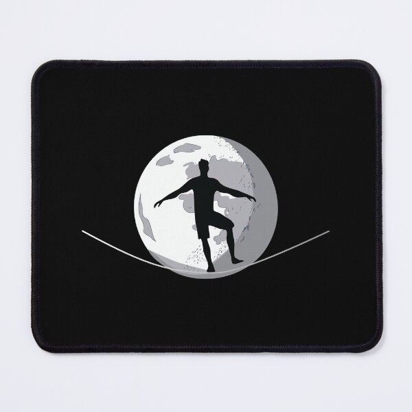 Item preview, The Zen of Balance: Slacklining by the Moon designed and sold by eldram.
