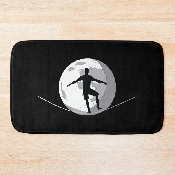 Item preview, The Zen of Balance: Slacklining by the Moon designed and sold by eldram.