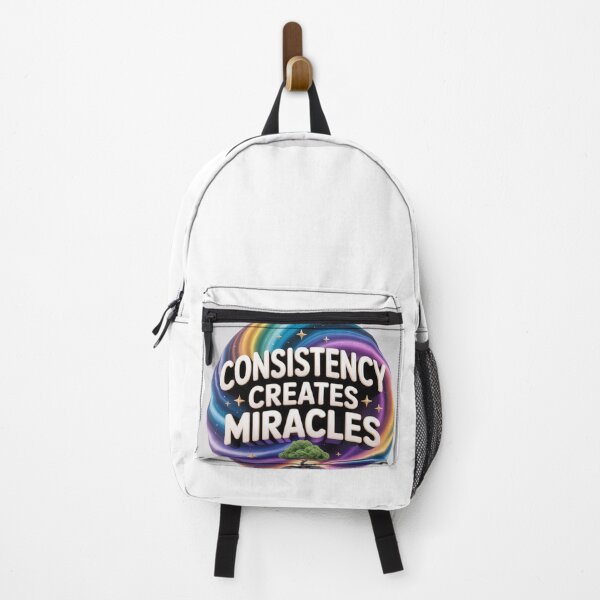 Item preview, Consistency Creates Miracles – Motivational Quote Design designed and sold by GogoVibes.