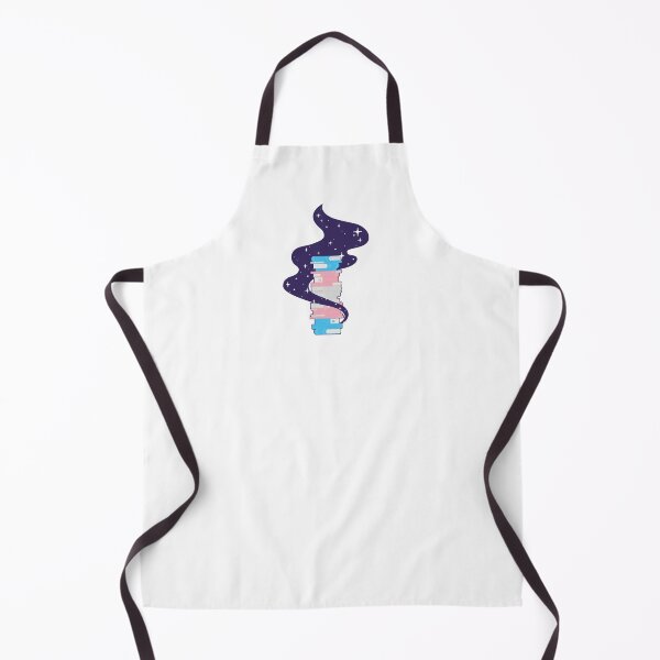 Item preview, Trans Flag Book Stack – Subtle LGBTQ+ Pride for Everyday Wear designed and sold by SafeSpace-co.