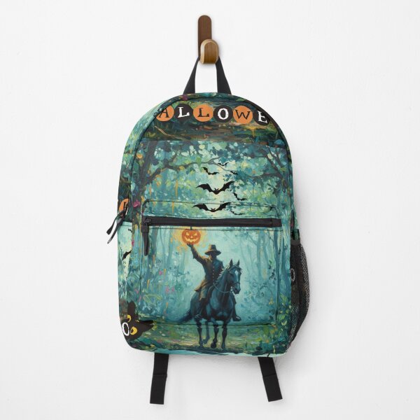 Item preview, Halloween in the Mist: Headless Horseman Impressionism designed and sold by alkareem-ca.