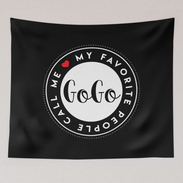 Item preview, My Favorite People Call Me GoGo Cute Gran	 designed and sold by cleefussraj.