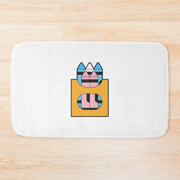 Item preview, Trans Flag Crayons – Subtle LGBTQ+ Pride for Everyday Wear designed and sold by SafeSpace-co.
