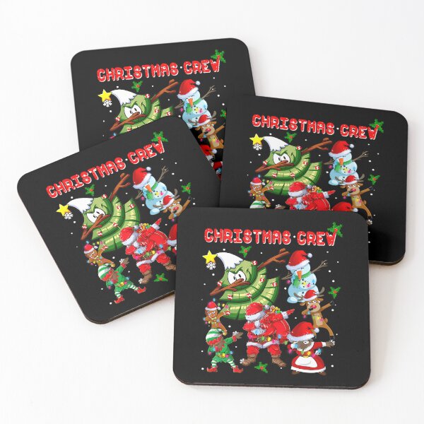 Item preview, Funny Christmas Crew Dabbing Squad Santa Hat Xmas Pajama 	1	 designed and sold by jonuzdhitav.