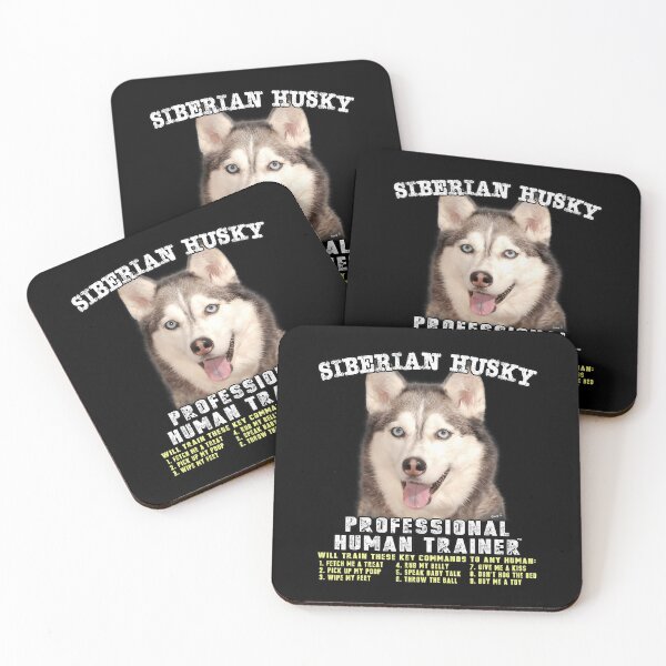 Artikelvorschau, Siberian Husky Professioneller Menschentrainer entworfen und verkauft von muffjapoe.
