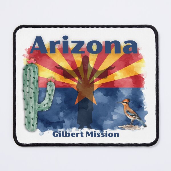 Item preview, Arizona Gilbert Mission designed and sold by Seeshellspace Designs.