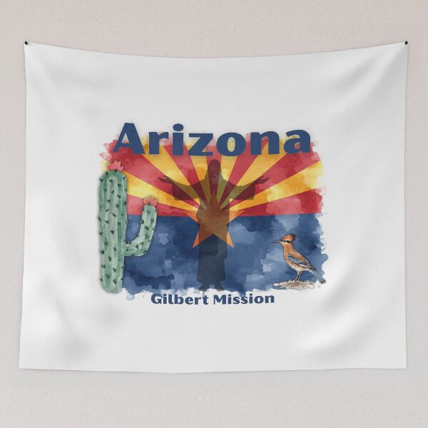 Item preview, Arizona Gilbert Mission designed and sold by Seeshellspace Designs.