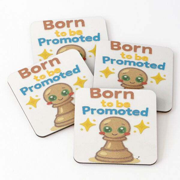 Item preview, Born to Be Promoted — Sparkle Pawn designed and sold by PawnShiftGoods.