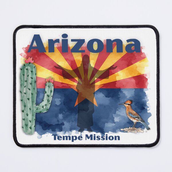 Item preview, Arizona Tempe Mission designed and sold by Seeshellspace Designs.