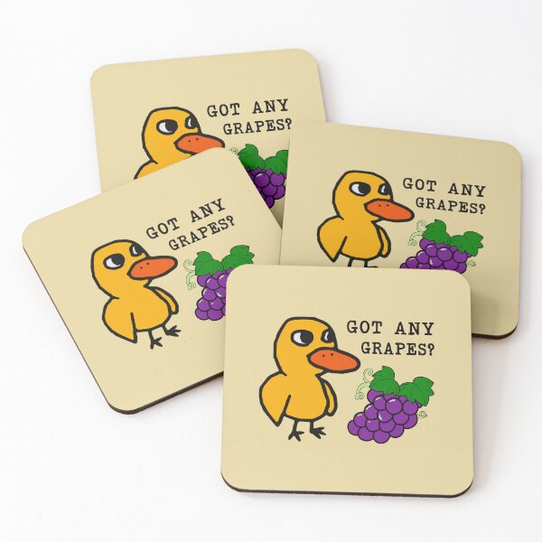 Item preview, Got any Grapes - Funny Duck designed and sold by CalroStudiio.
