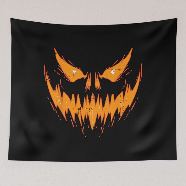 Item preview, Scary Spooky Jack O Lantern Face Pumpkin Halloween 	 	 		 designed and sold by bsiskeziaz.