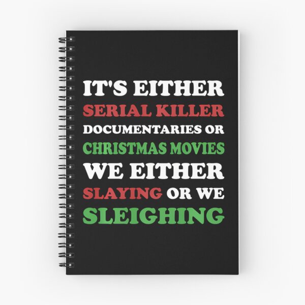 Item preview, Slaying or Sleighing - Funny True Crime Christmas 	 		 designed and sold by somilzoberh.