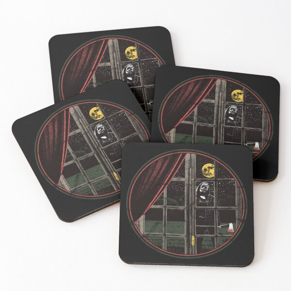 Item preview, Through the Window – Haunted House Window Horror designed and sold by jagatdsgn.