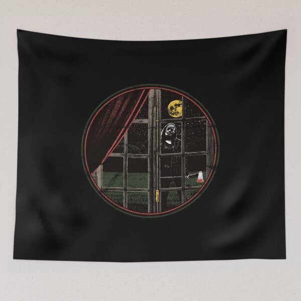 Item preview, Through the Window – Haunted House Window Horror designed and sold by jagatdsgn.