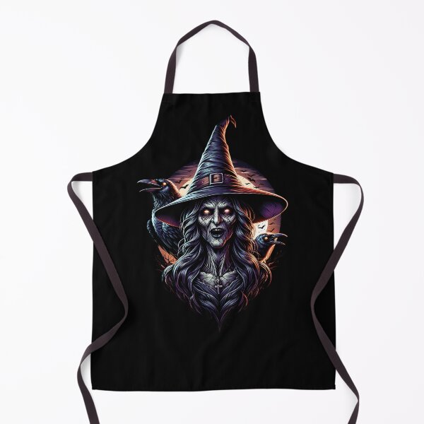 Item preview, Horror witch with ravens in the full moon designed and sold by ReneMM.
