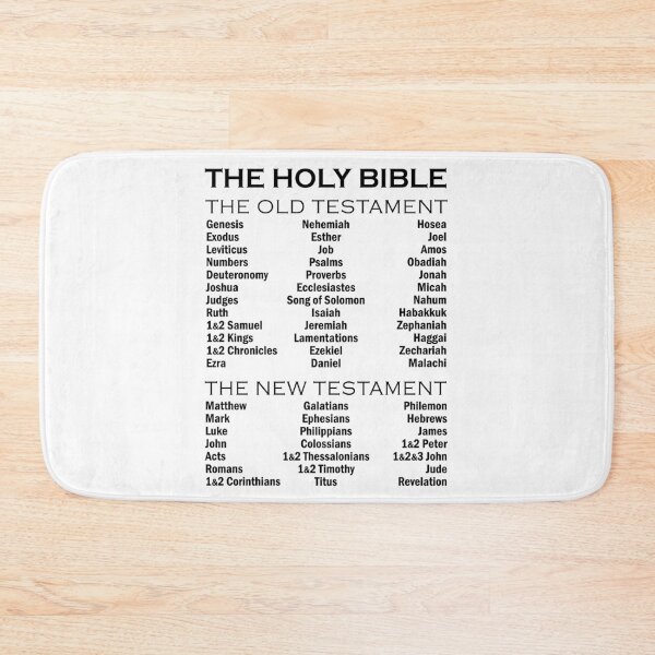 Item preview, Books of the Bible Old Testament and New Testament Complete List Christian Design designed and sold by Angela Dow.