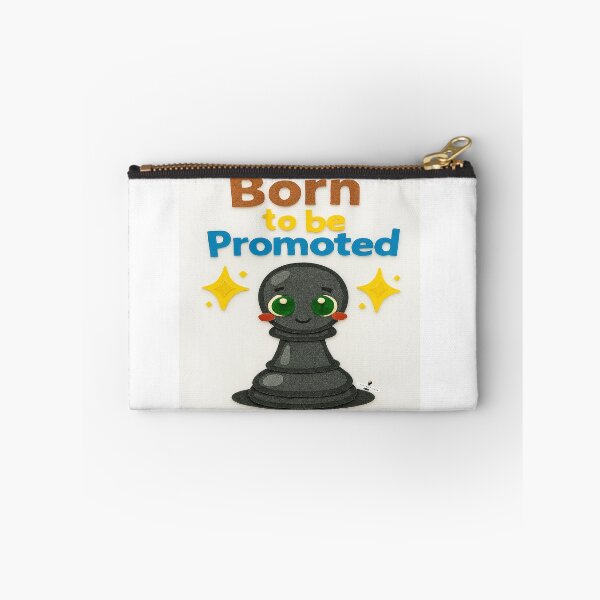 Item preview, Born to Be Promoted — Blushing Black Pawn designed and sold by PawnShiftGoods.