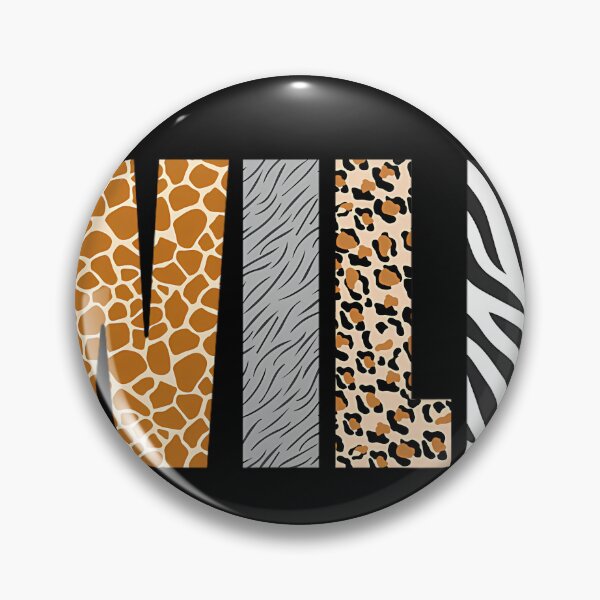 Item preview, Wild Animal Pattern Giraffe Wolf Leopard Zebra Animal Print 		 designed and sold by gaminnanitod.