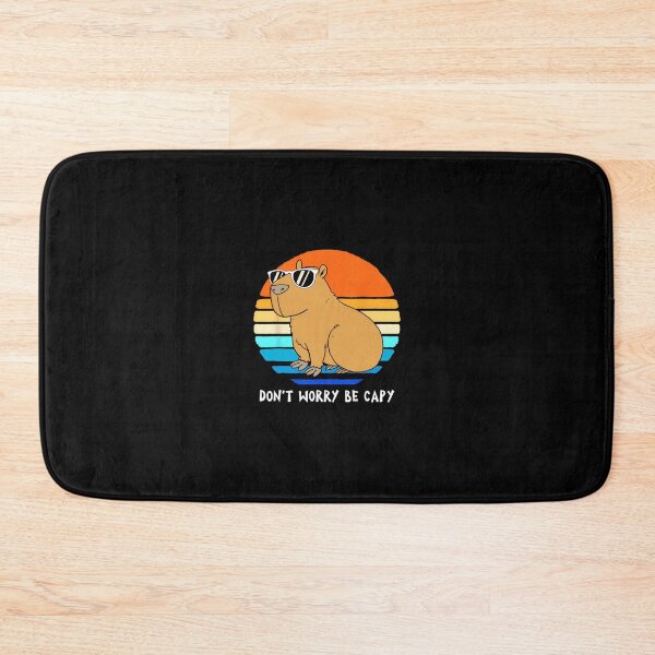 Item preview, Retro Rodent Funny Capybara Dont Be Worry Be Capy 		 designed and sold by gotinevojicj.
