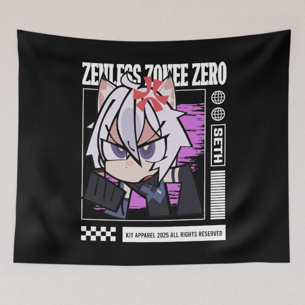 Item preview, Seth Lowell - Zenless Zone Zero designed and sold by gontijoart.