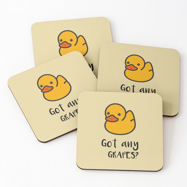 Item preview, Got any Grapes - Funny Duck designed and sold by CalroStudiio.