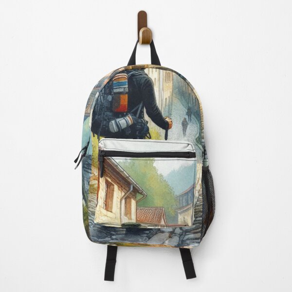 Item preview, Pilgrim of Saint James arriving at the evening stage designed and sold by jefboutique6150.