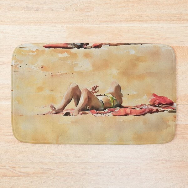 Item preview, Lone Bathing designed and sold by RCWatercolours.