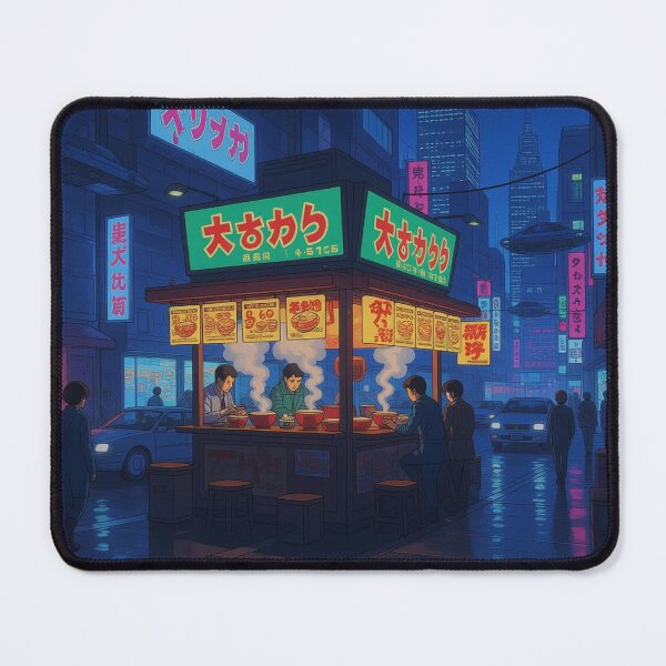 Item preview, Futuristic Cyber-City Ramen Stand designed and sold by xArchGoDx.