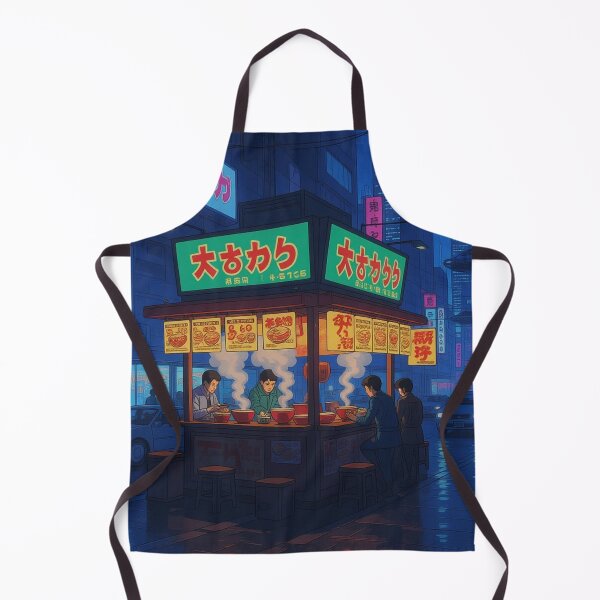 Item preview, Futuristic Cyber-City Ramen Stand designed and sold by xArchGoDx.