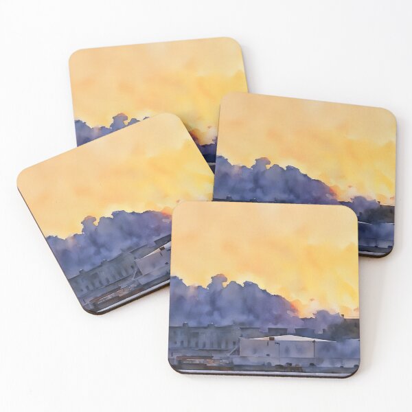 Item preview, Industrial Skyline designed and sold by RCWatercolours.