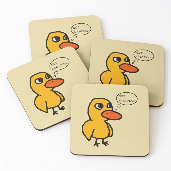 Item preview, Got any Grapes - Funny Duck designed and sold by CalroStudiio.