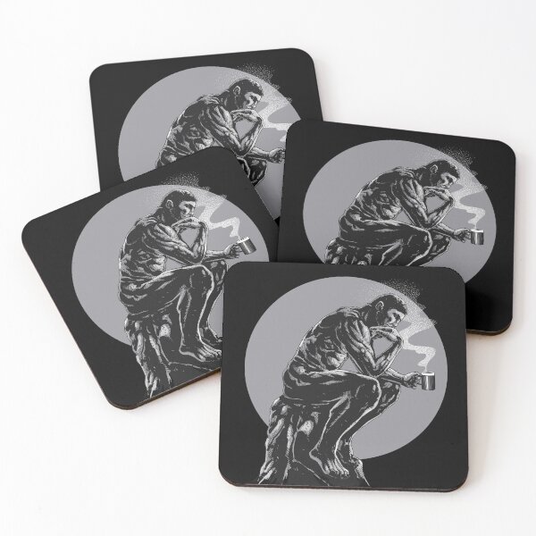 Item preview, The thinker coffee designed and sold by barmalisiRTB.