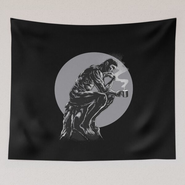 Item preview, The thinker coffee designed and sold by barmalisiRTB.