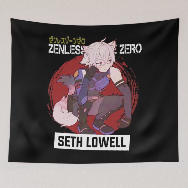 Item preview, Seth Lowell - Zenless Zone Zero designed and sold by Vivzie-Art.