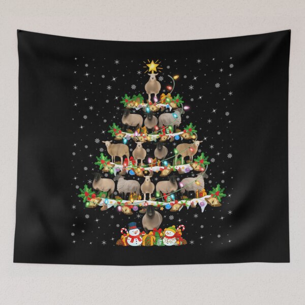 Item preview, Sheep Xmas Lighting Santa Sheep Christmas Tree 	 		 designed and sold by gotinevojicj.