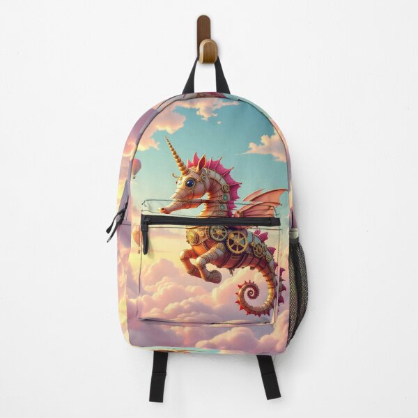 Item preview, Mechanical Seahorse Unicorn Flight designed and sold by Sharon Schwalbe.