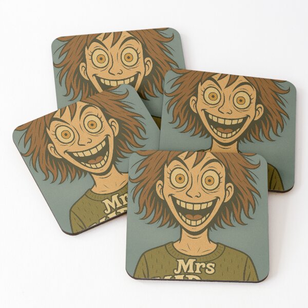 Item preview, Crazy woman with crazy look designed and sold by ShopikArt.